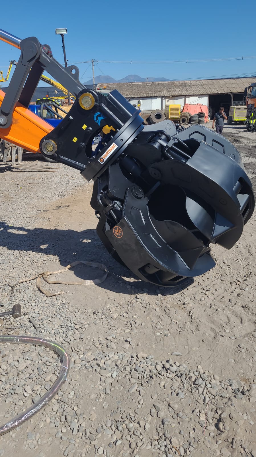 Garra hidráulica chatarrera para excavadoras 20-30 ton - Imagen 4