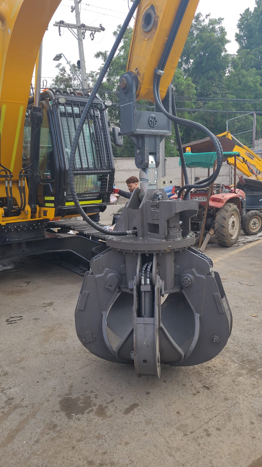 Garra hidráulica chatarrera para excavadoras 20-30 ton - Imagen 3